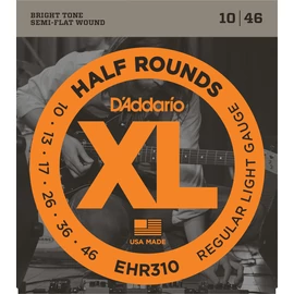 D'addario EHR310 Half round reg light set