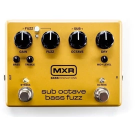 Dunlop MXR M287 SUB Octave Bass Fuzz Basszusgitár effektpedál