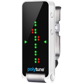 TC Electronic PolyTune Clip Ezüst Csiptetős Polifónikus Hangoló TC Electronic PolyTune Clip Ezüst Csiptetős Polifónikus Hangoló