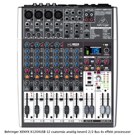 Behringer Xenyx X1204USB Effektes Keverő USB-csatlakozóval