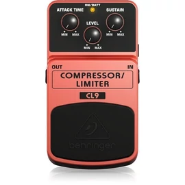 Behringer COMPRESSOR/LIMITER CL9 Gitár Pedál Behringer COMPRESSOR/LIMITER CL9 Gitár Pedál