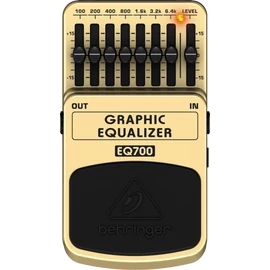 Behringer EQ700 Graphic Equalizer Gitárpedál Behringer EQ700 Graphic Equalizer Gitárpedál
