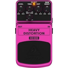 Behringer HD300 Heavy Distortion Effekt Pedál Behringer HD300 Heavy Distortion Effekt Pedál