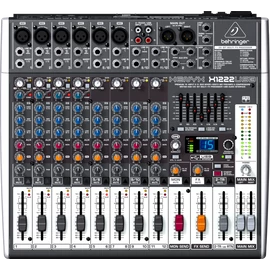 Behringer Xenyx X1222USB Effektes Keverő USB-csatlakozóval