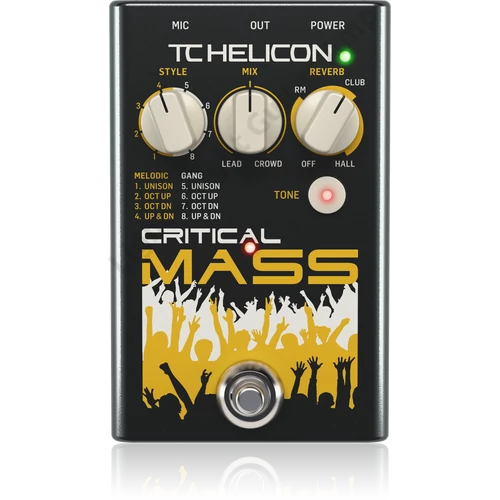 TC Helicon Critical Mass