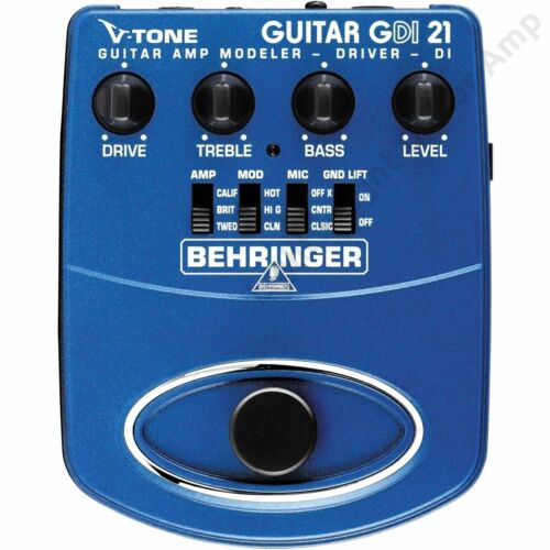 Behringer GDI21 V-Tone Guitar Driver DI Pedál