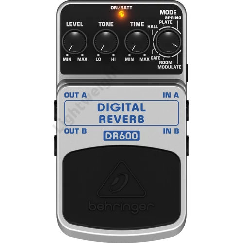Behringer DR600 Digital Reverb Effekt Pedál