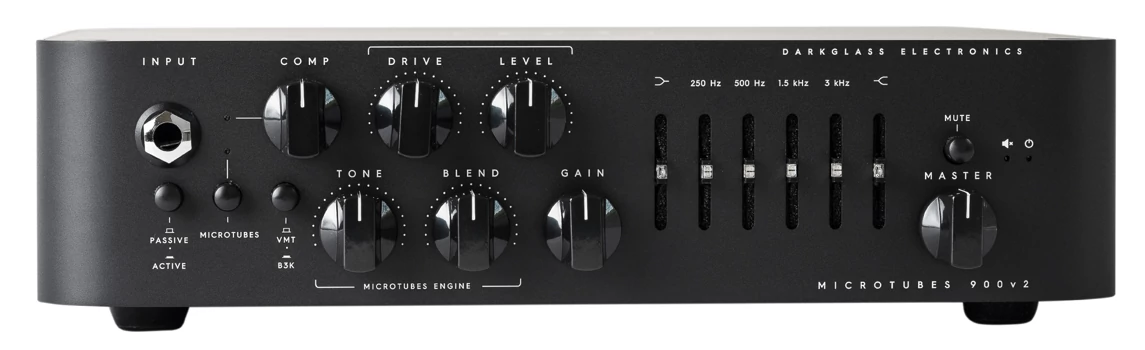 Darkglass Microtubes 900v2 Basszusgitár erősítő fej