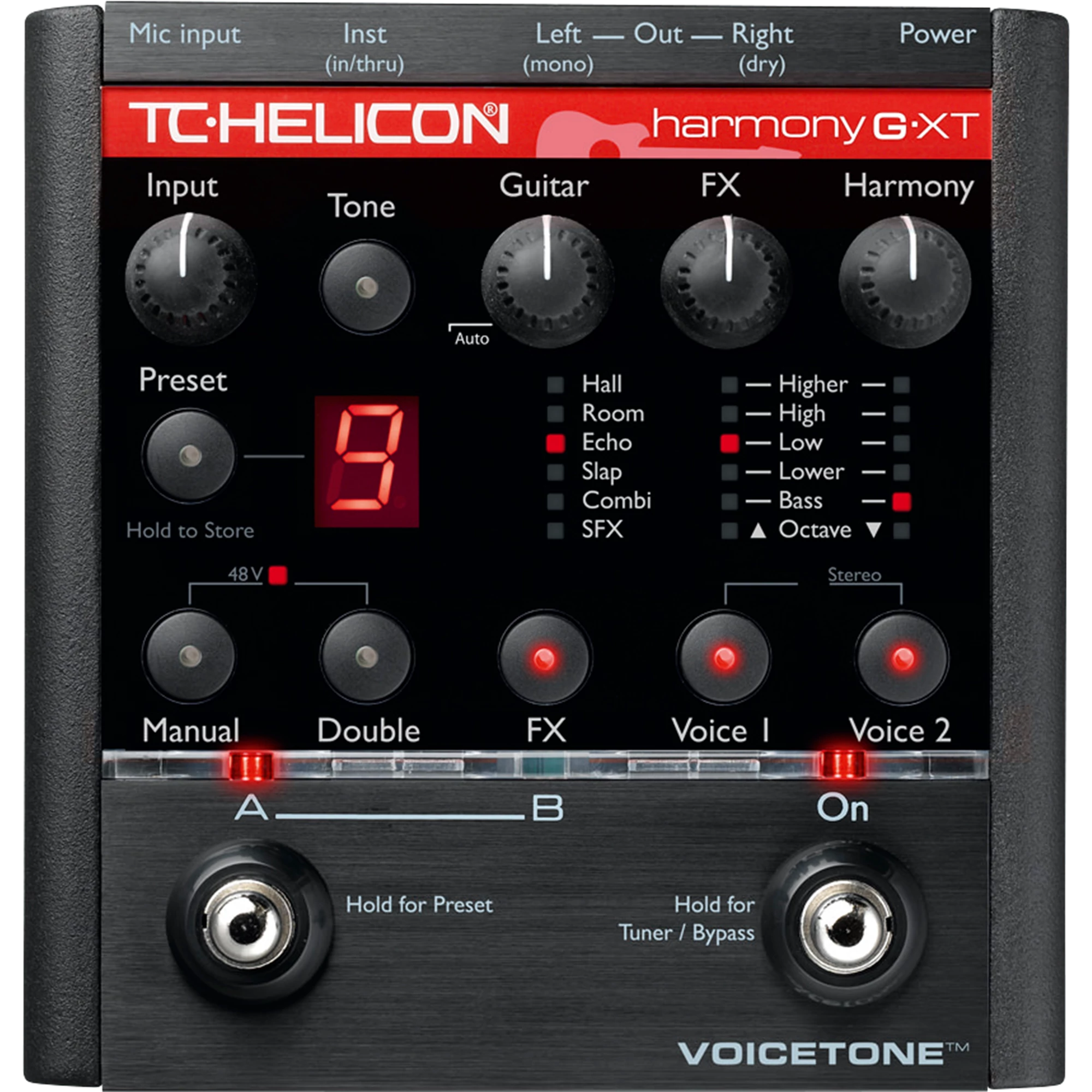 TC Helicon VoiceTone Harmony-G XT