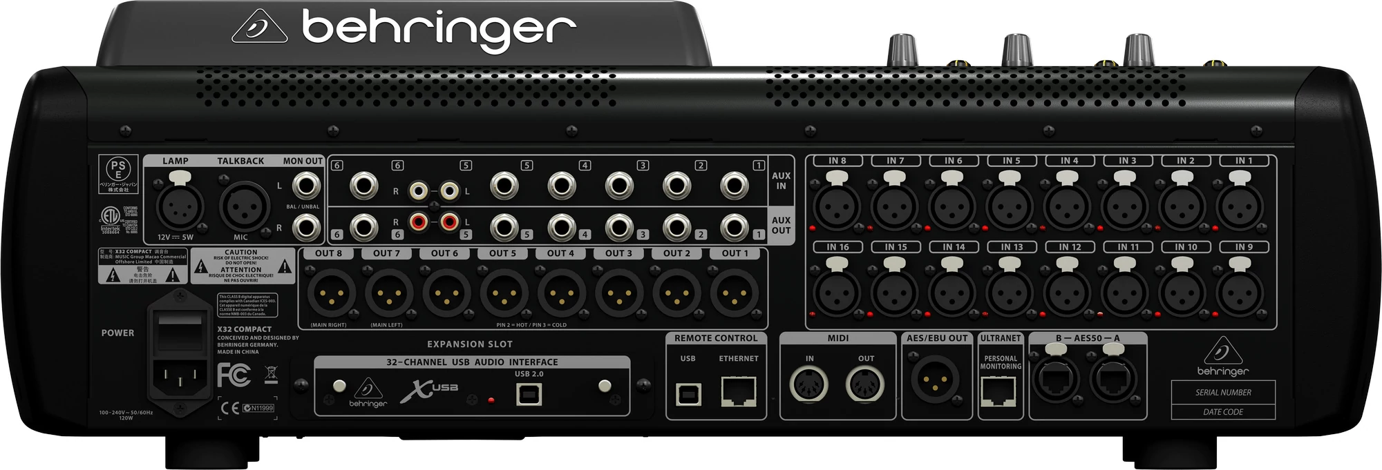 Behringer X32 Compact Digitális Keverõ