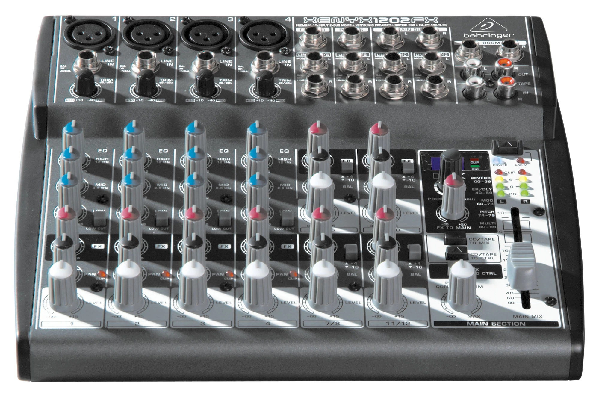 Behringer Xenyx 1202FX Prémium 12-Input 2-Busz Mixer