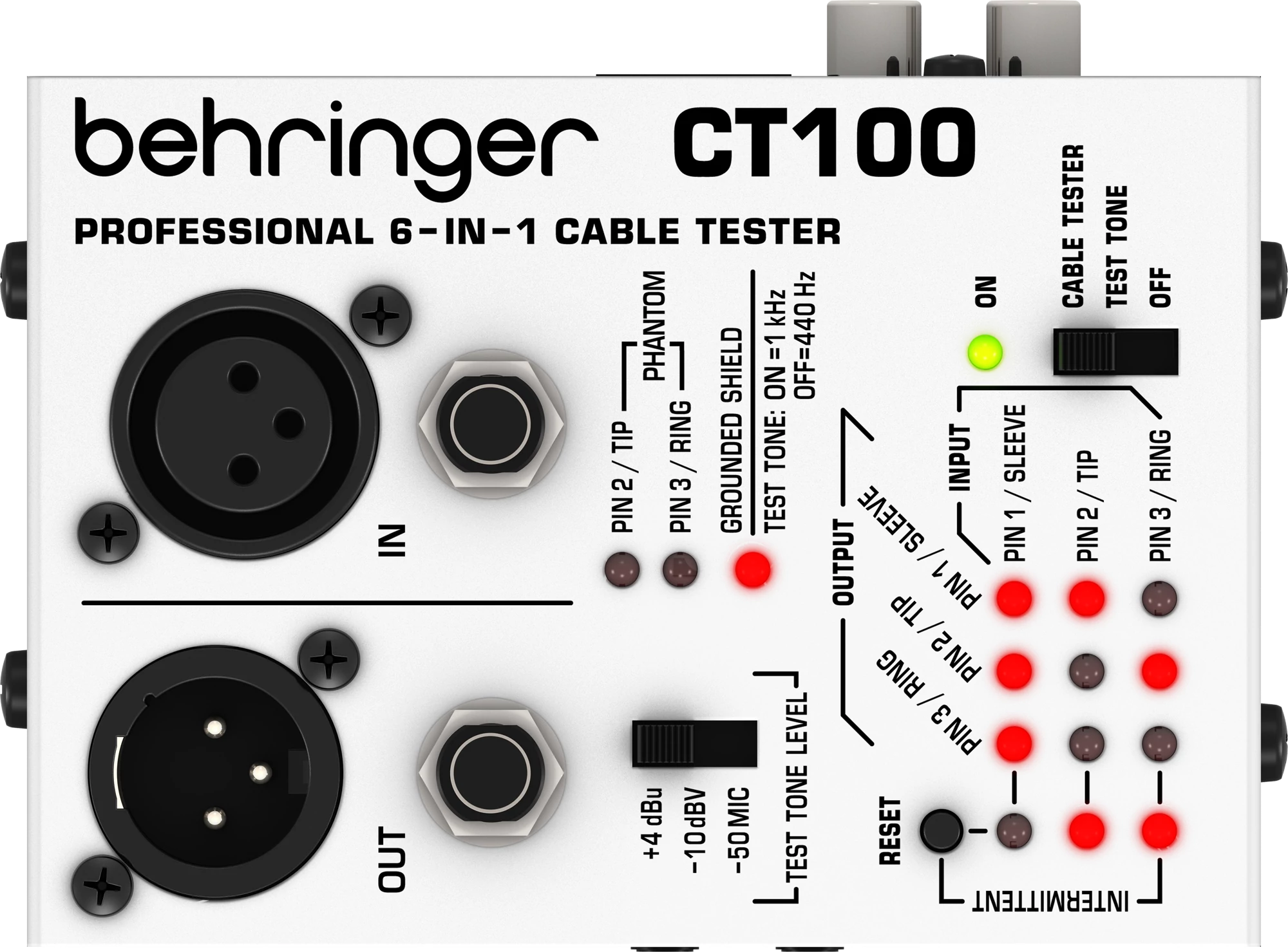 Behringer CT100 Kábel Teszter