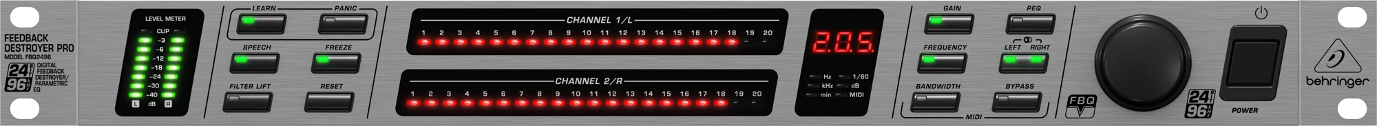 Behringer FEEDBACK DESTROYER PRO FBQ2496