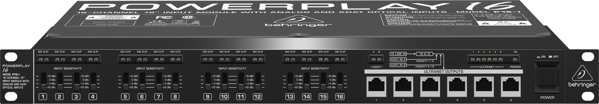 Behringer Signal processor P16-I